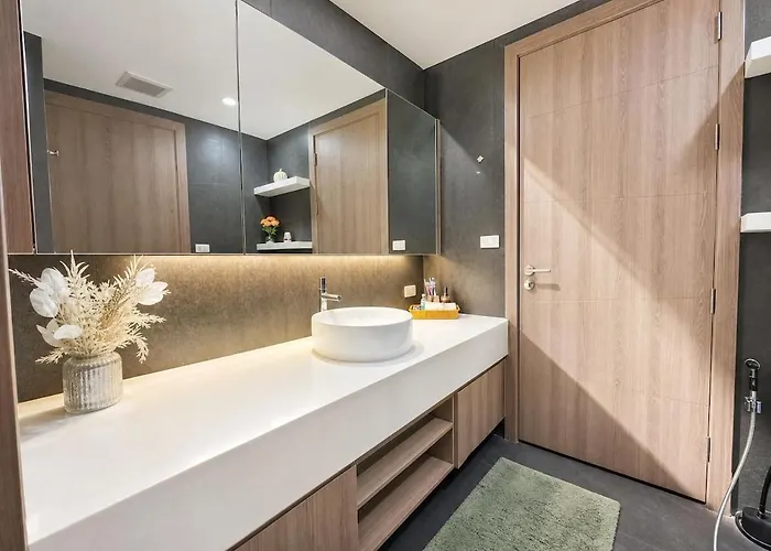 公寓 Luxury & Spacious 1 Bedroom - Asoke