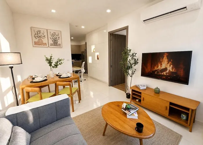 公寓 Luxury & Spacious 1 Bedroom - Asoke