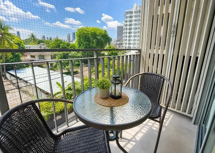 Luxury & Spacious 1 Bedroom - Asoke 公寓 *