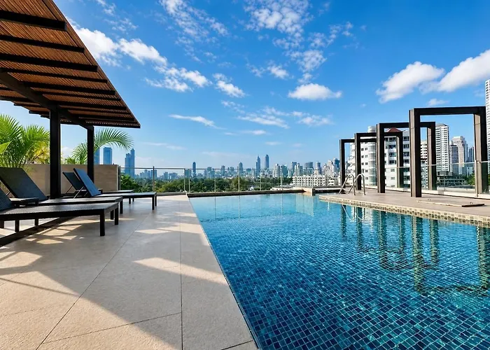 公寓 Luxury & Spacious 1 Bedroom - Asoke 曼谷