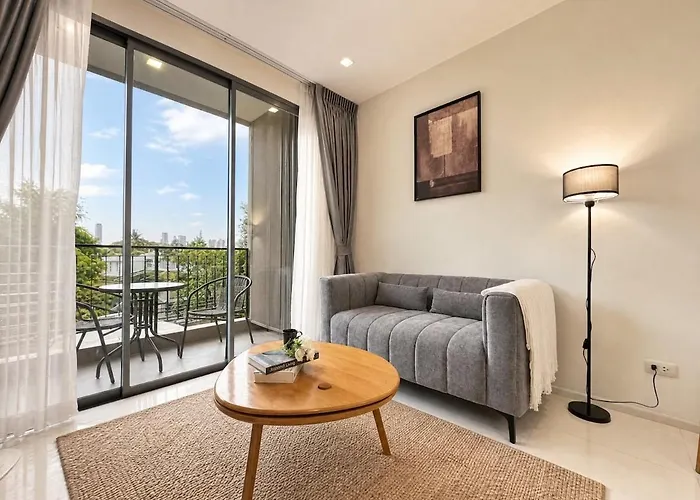 Luxury & Spacious 1 Bedroom - Asoke 曼谷