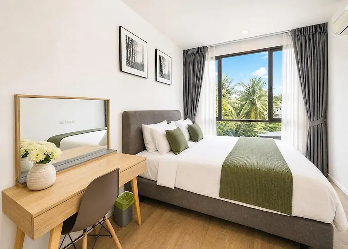 公寓 Luxury & Spacious 1 Bedroom - Asoke
